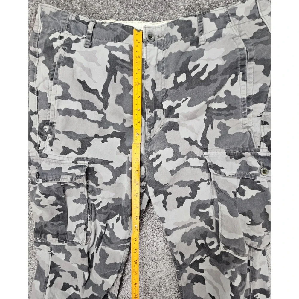 Levi's Ace Cargo Pants Men's Fits 32x29 Tag 32x32 Gray Camo White Tab Utility
